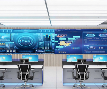 Modern Exhibition Hall-ID:506299979