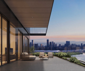 Modern Leisure Balcony-ID:451673989