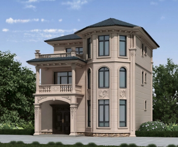 European Style Detached Villa-ID:619687087