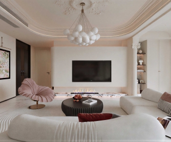 Modern A Living Room-ID:403062116