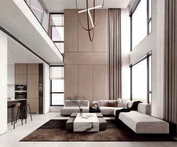 Modern A Living Room-ID:811729911