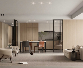 Modern A Living Room-ID:984414101