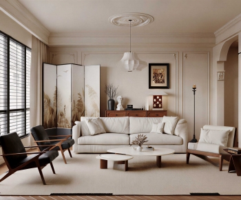 Modern A Living Room-ID:382965097