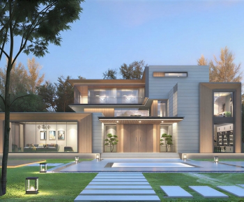 Modern Courtyard/landscape-ID:620855096