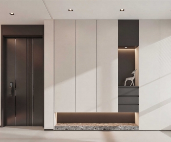 Modern Entrance Cabinet-ID:834037074