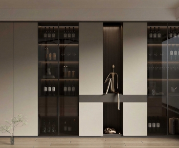 Modern Wine Cabinet-ID:690146921
