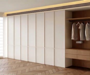Modern Clothes Storage Area-ID:512166021