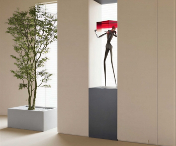 Modern Ground Green Plant Potted Plants-ID:422662029