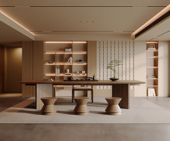 New Chinese Style Tea House-ID:617604974