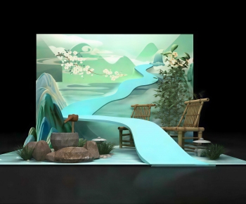 New Chinese Style Meichen-ID:596441032