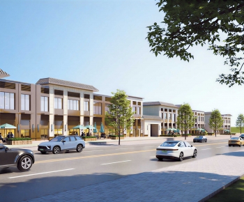 Modern Commercial Street-ID:398937942