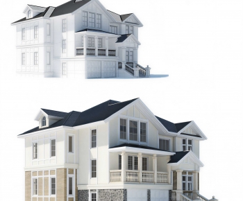 American Style Detached Villa-ID:579638002