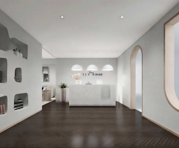 Modern Exhibition Hall-ID:553581955