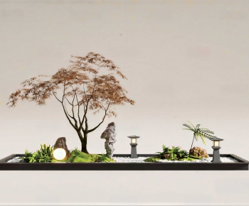 New Chinese Style Plant Landscaping-ID:220609908