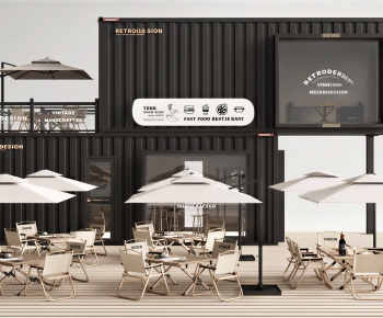 Modern Appearance Of Commercial Building-ID:611000062