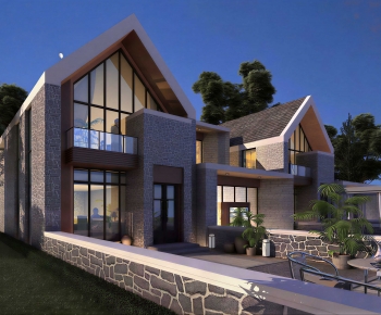 Modern Courtyard/landscape-ID:501509902