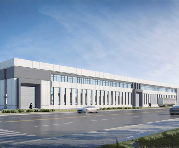 Modern Industrial Building-ID:126377115