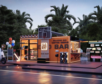 Modern Appearance Of Commercial Building-ID:539372928