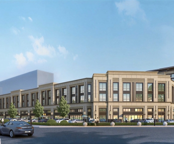 Modern Appearance Of Commercial Building-ID:662775044