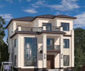 New Chinese Style Detached Villa-ID:416410084