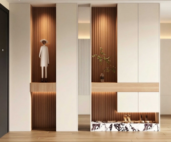 Modern Shoe Cabinet-ID:397526037