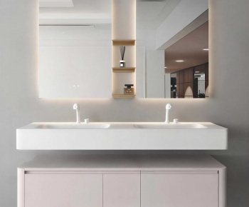 Modern Bathroom Cabinet-ID:196558951