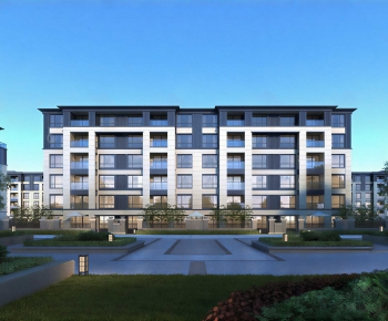 Modern Residential Building-ID:291333911