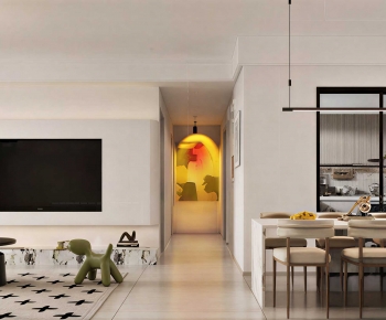 Modern A Living Room-ID:857433085
