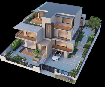 Modern Detached Villa-ID:964782958