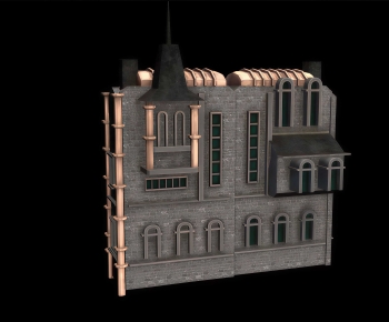 European Style Appearance Of Commercial Building-ID:929197073