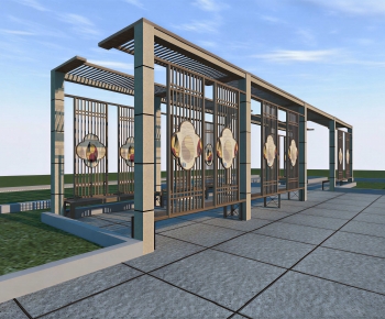 New Chinese Style Gallery Frame-ID:574902063