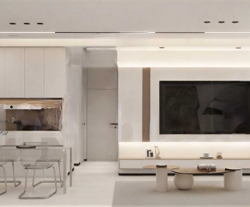 Modern A Living Room-ID:837848905