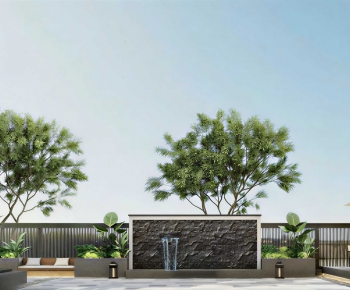 Modern Courtyard/landscape-ID:262389287