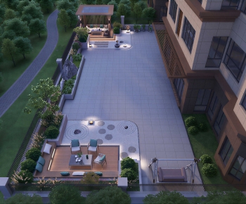 New Chinese Style Courtyard/landscape-ID:197379119