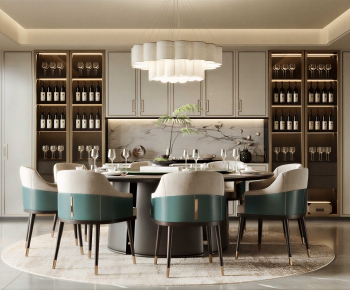 New Chinese Style Dining Room-ID:270767938