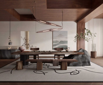 New Chinese Style Tea House-ID:689543018