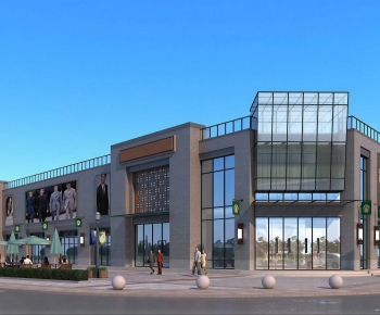 New Chinese Style Commercial Street-ID:864388949