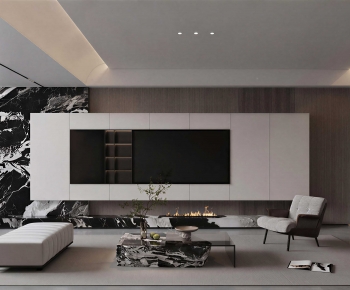 Modern A Living Room-ID:395822058
