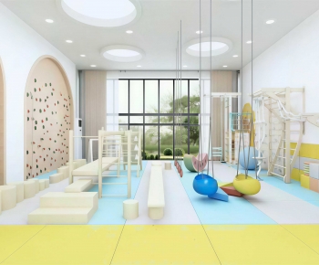 Modern Children's Playroom-ID:654829987