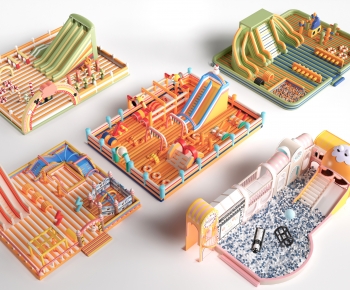 Modern Equipment For Children-ID:946424019