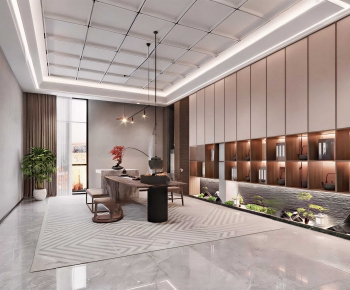 New Chinese Style Tea House-ID:335493098