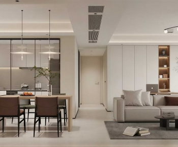 Modern A Living Room-ID:332869058
