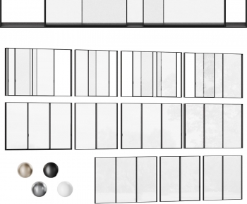 Modern Sliding Door-ID:433073041