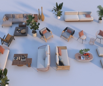 Modern Outdoor Sofa-ID:110230443