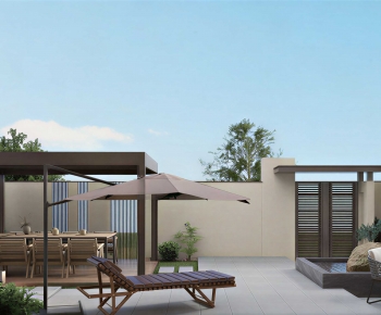 Modern Courtyard/landscape-ID:498193036