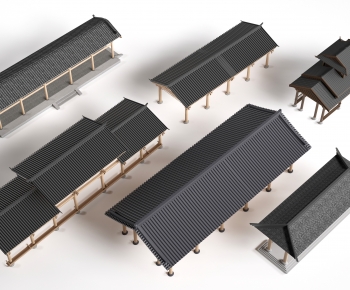 Modern New Chinese Style Chinese Style Gallery Frame-ID:586558106