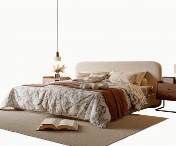 Modern Double Bed-ID:237807049
