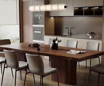 Modern Dining Table And Chairs-ID:899090867