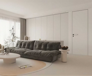 Modern A Living Room-ID:885417947