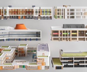 Modern School Building-ID:686656005